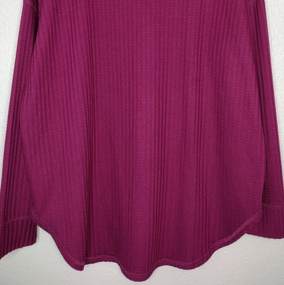 Chaser Women's Waffle Knit Hooded Pullover Long Sleeve Sweater - Picture 6 of 13